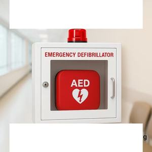 Armadietto <span class=keywords><strong>AED</strong></span> a Parete per Tutti i Tipi di Manichini Defibrillatore per Emergenze in Casa, Ufficio e Case di Cura - Product Image 4