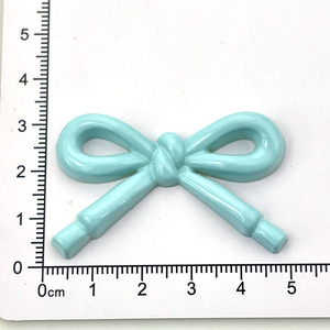 Solid Color Hollow Bow Resin Hair <b>Clips</b> Diy Jewelry Accessories Casual Decorative Bowknot For Hair Phone Case Shoe Patch - Product Image 4