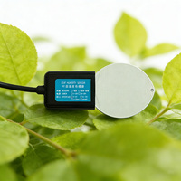 Capteur de température et d'humidité de surface de feuille haute précision RS485 Modbus RTU 0-100% HR IP67 pour serre agricole