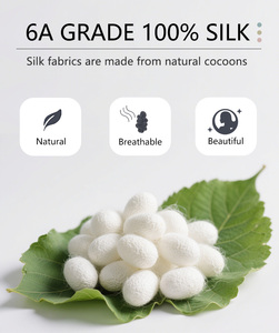 سعر الجملة AISIYU 30 6A عصابة رأس حرير توت ربطة رأس ساتان تاج مرتفع نسخة ضيقة للأطفال شعر فاخر أنيق - Product Image 6