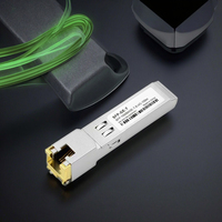 Módulo transceptor de fibra óptica SFP, compatible con 1000BASE-T RJ45, 100m, 10/100/1000, 10/, para redes 5G