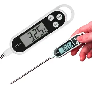 TP300 Stylo de Poche Ménage Style LCD Numérique Lecture Instantanée Cuisson de la Viande Cuisine Steak Thermomètre Alimentaire pour tous les aliments