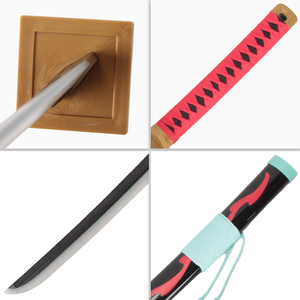 ดาบอะนิเมะดาบสังหารปิศาจ kin' <span class=keywords><strong>Emon</strong></span> ของเล่นสวมบทบาทแบบชาร์จได้อุปกรณ์ประกอบฉากคาตานะดาบเรืองแสงสำหรับเล่นคอสเพลย์ - Product Image 3