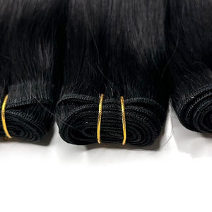 100% कच्चे भारतीय सीधे मानव बालों का विस्तार नहीं करता है युवा दाता नरम हाथ से महसूस करता है - Product Image 5