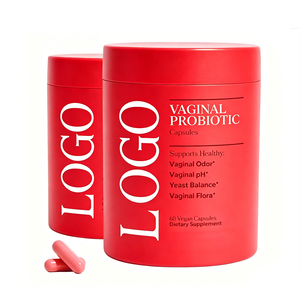 Probiotiques vaginaux pour femmes OEM, ginseng, équilibre du pH, prébiotiques en capsules, favorisent une flore vaginale saine, un bon parfum, soutien immunitaire - Product Image 1