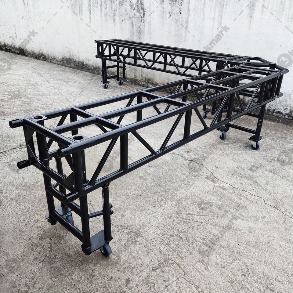 DJ Stage Event Concert Adjustable Height Aluminum Box