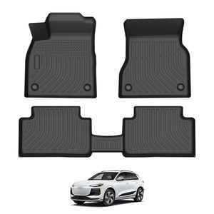 Fábrica impermeable ajuste personalizado Tpe todo clima 3D revestimiento de suelo de coche bandeja alfombrillas de suelo de coche para Audi Q6 <span class=keywords><strong>e</strong></span>-<span class=keywords><strong>tron</strong></span> 2025-alfombra Interior - Product Image 1
