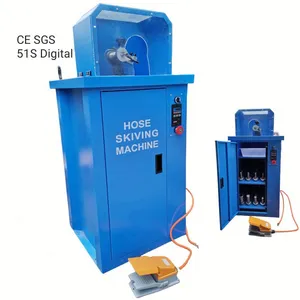 Orginal supplier High quality competitive price 6-51MM bore rubber hose peeling machine
