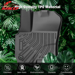 Tapis de sol TPE toutes saisons pour Ram 1500 Crew Cab 2025-2026, 1ère et 2ème rangée, moulés 3D, imperméables - Product Image 2