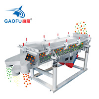 Machine de criblage industrielle Gaofu 2026, tamis vibrant linéaire à double étage pour verre et sable