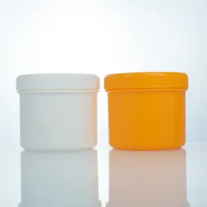 Barattolo di plastica più economico realizzato in fabbrica 350ml secchio di plastica di piccole dimensioni per imballaggio alimentare zucchero con coperchio