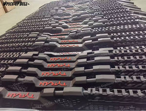 Marchepied latéral en acier pour Hilux Revo 2016-2026, marchepied pour Hilux Revo Rocco Travo Double Cab, marchepied pour pick-up, accessoires - Product Image 6