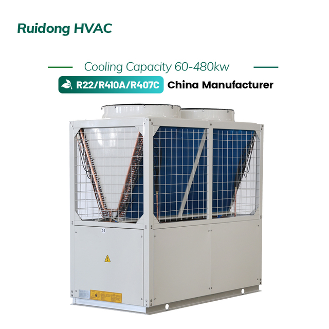 Industrial  20Ton 30Ton 40Ton Chiller Machine Scroll Type Modular Air Cooled Scroll Water Chiller Air Cooled Scroll Chiller