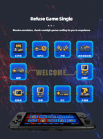 Console de Jeu Vidéo Portable X70 Supportant Plusieurs Émulateurs avec Écran Haute Définition de 7.0 Pouces
