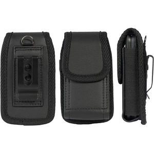 Phổ Lật Điện Thoại Trường Hợp Dọc Pouch Túi Cho TCL Lật Pro Cho Alcatel Đi Lật 3/4/V Cho <span class=keywords><strong>Nokia</strong></span> <span class=keywords><strong>2760</strong></span> Với Vành Đai Vòng Kim Loại Clip - Product Image 1