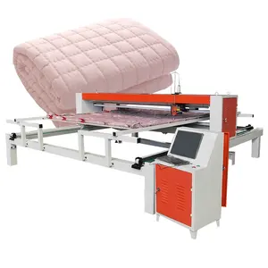 Industrie Lange Arm Enkele Kop Naald Dekbed Maken Schuim Quilt Naaien Machine Tweede Hand Voor Matras Beddeken