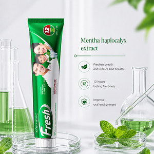 Pasta Dental KORMESIC con Certificación Bpom, 180g, Cuidado Intensivo, Menta Fresca, Fórmula Refrescante y Blanqueadora, Espuma Abundante - Product Image 4