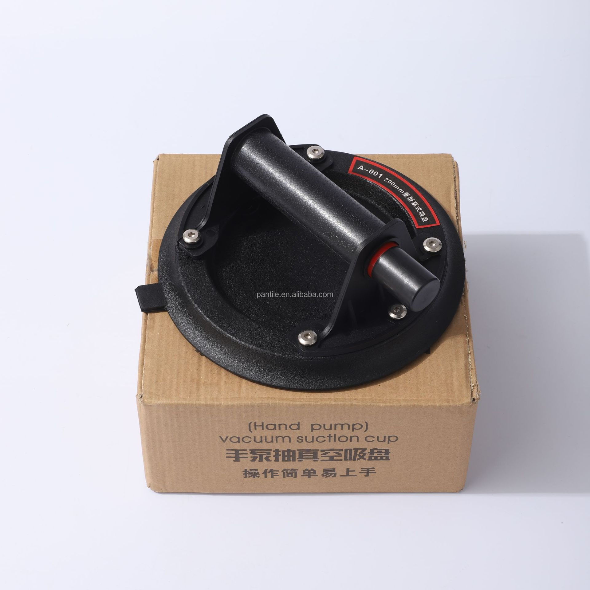 Pompa ad aria rinforzata da 8 pollici con manometro piccolo (cartone)