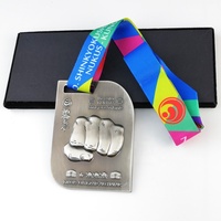 Medallas Fabricante Venta al por mayor Sublimación 3D Metal Gold Award Trofeos y medallas Kick Boxing personalizado Karate Medalla internacional