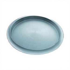 Plateau de service rectangulaire en acier inoxydable de qualité supérieure, écologique, design classique, finition émail coloré pour restaurant et maison - Product Image 1