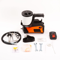 Penyemprot Cat Tanpa Kabel 21V 3300PSI Tekanan Tinggi Pistol Semprot Listrik 500W Motor Tanpa Sikat DIY Portabel untuk Dinding dan Pagar