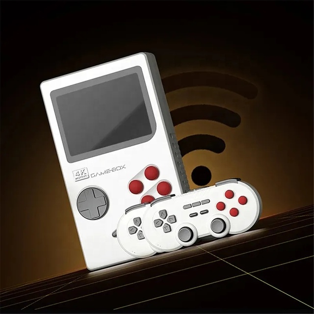 2025 New Design K8 4K Game Stick 64GB 30001-40000 Classic Games 2.4G Wireless Controllers Multi-Language Support 128GB Expansion