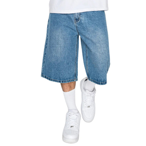 Pantalones Cortos de Mezclilla de Algodón Versátiles para Hombre, Talla Universal, Ajuste Consistente en Todas las Lavadas, Distribución Global al por Mayor - Product Image 5