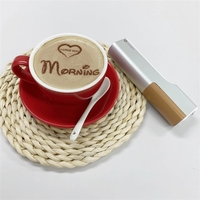 Nouveau Stylo d'Impression Numérique Portable UV Automatique à Encre Comestible pour Café, Gâteau, Macaron, DIY - Garantie 1 An