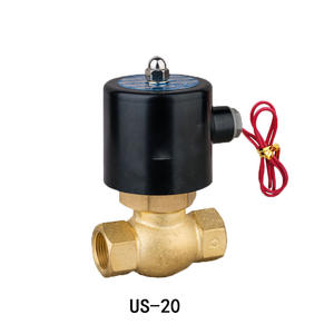 Vanne solénoïde à vapeur à deux positions et à deux voies, tout en cuivre, haute température, 2L/US-40, 220V, vanne de commande pour l'eau, le gaz, OEM - Product Image 3
