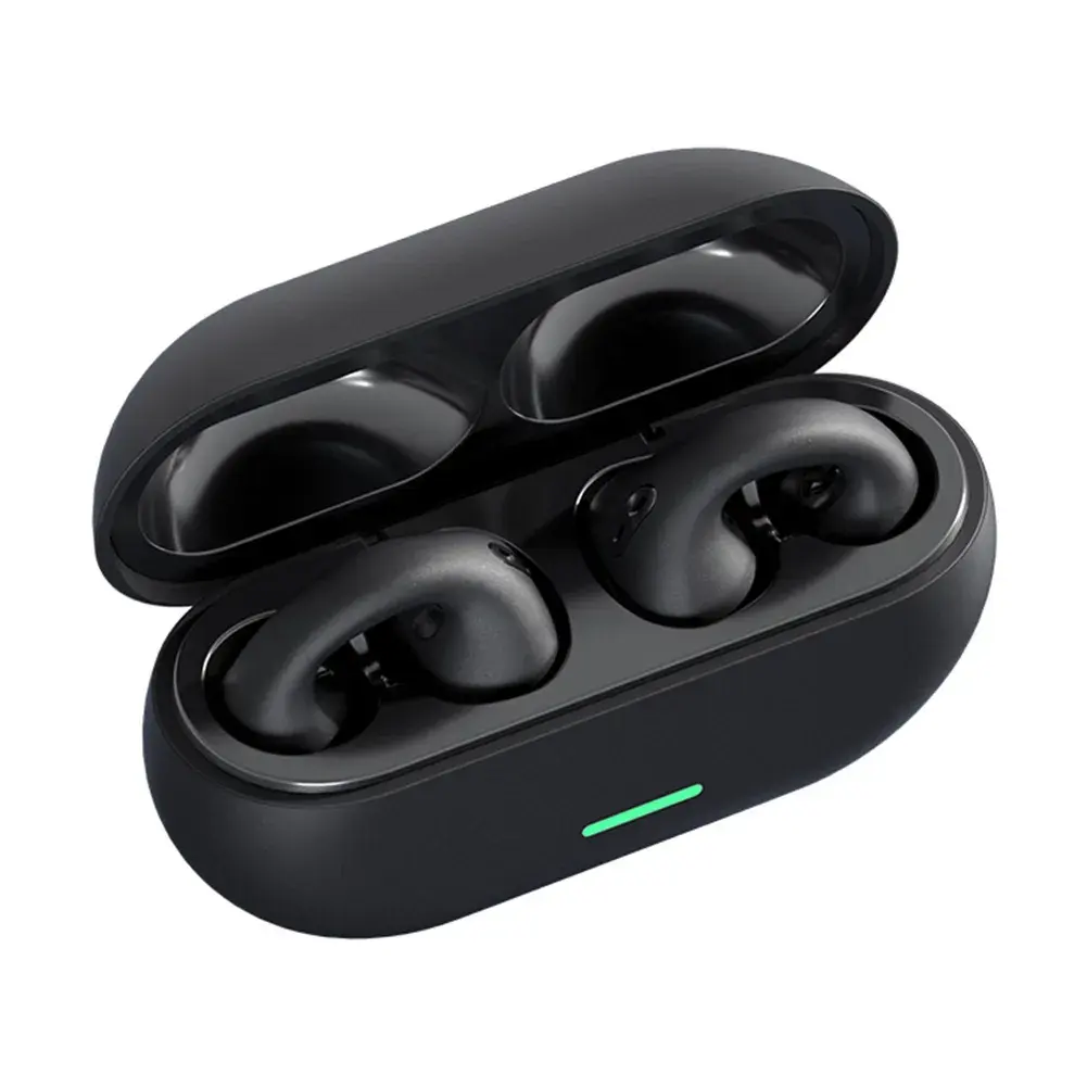 TWS Bt5.3 HiFi Sound Wireless Headset HD Call In Ear Sports Pods Gaming Earphone Bone Conduction Headphones ear clip earbuds
