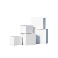 Personnalisé 3/5 Couche UV Étanche Gaufrage Expédition Déménagement Emballage Dur Cadeaux Blanc Uni Kraft Ondulé Carré Rigide