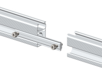 Supports de montage pour panneaux solaires ARTSIGN les moins chers, système de montage solaire en aluminium, rails solaires