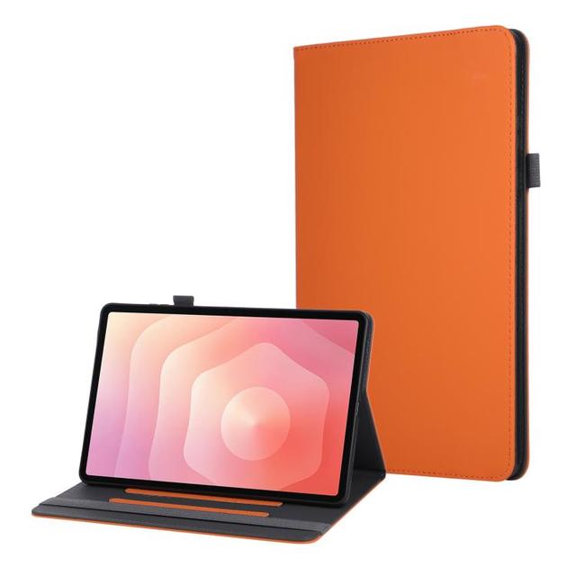 Macaron Color Hand Grip Leather Tablet Case for Samsung Galaxy Tab S11 with Holder
