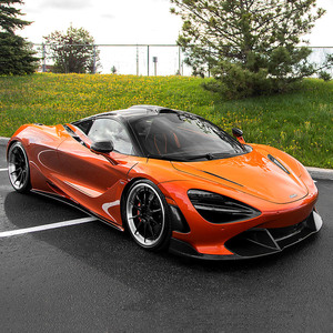 Cuchara de <span class=keywords><strong>techo</strong></span> de carbono seco de alta calidad NOVIT para McLaren 720S ventilación de <span class=keywords><strong>coche</strong></span> deportivo de lujo con excelente montaje y montaje en pasta - Product Image 2