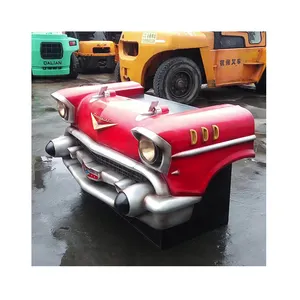 2022 Hot Koop Vintage Stoom Punk Bar Restaurant Home Decor Racing Auto Hoofd Model Home Decor Roadster Modus Sofa Decoratie