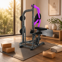 Machine à fessiers commerciale Jiewei JW-NP513 en acier au carbone pour entraînement des muscles des fessiers et des jambes, équipement de gym unisexe