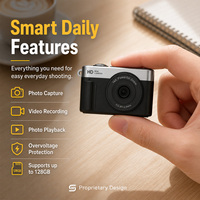 Kamera Mikro Full HD 1080P Layar IPS 0.96 inci Zoom 16X Baterai Isi Ulang Tipe C Perangkat Saku Kecil untuk Hadiah Anak