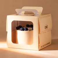 Vente en gros personnalisée de boîtes à gâteaux uniques de 6 pouces, adaptées aux anniversaires, aux fêtes de cadeaux Autres boîtes à gâteaux usagées en gros