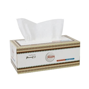 Premier alta calidad cara pañuelos toallas de papel logotipo personalizado 2 capas caja embalada cara blanca ultra suave - Product Image 5