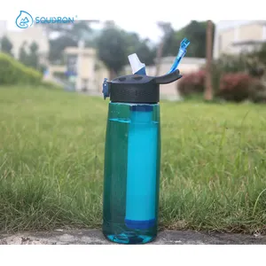 BPA Free Portable outdoor Sporting pp cotton Filter Alkaline Hydrogen Water Bottle