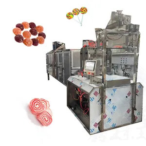 full automatic gummy jelly candy making and packing machine toffee candy production line price