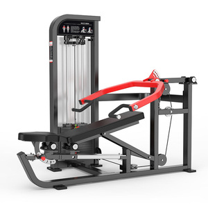 Pin de gimnasio comercial profesional cargado equipo de fitness máquina de rizos de bíceps sentados - Product Image 2