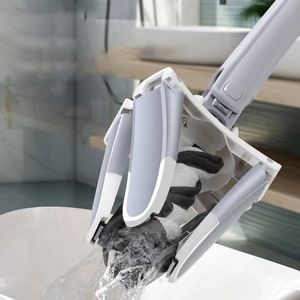 Hot Selling Self-Wringing X Twist Flat Floor Schone Microfiber Dweil Head <span class=keywords><strong>Haushalt</strong></span> Home Cleaning Twist Dweil - Product Image 5