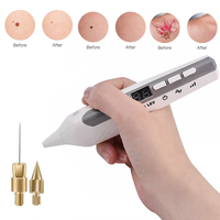 Stylo professionnel électrique pour l'élimination des grains de beauté, taches pigmentaires, taches de rousseur, verrues et papillomes, 9 niveaux, outil de beauté et de soin de la peau