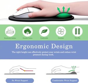 Alfombrilla de Ratón con Diseño de Anime Japonés, Personalizada, con Reposamuñecas Ergonómico de Espuma Viscoelástica, Base de Goma Antideslizante para Computadora - Product Image 5