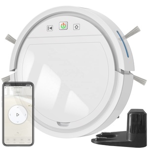 EBO-118HW 3 en 1 Machine à laver les sols intelligente WiFi App contrôlée <span class=keywords><strong>Auto</strong></span>-charge <span class=keywords><strong>Auto</strong></span>-charge Nettoyage Petit Robot Aspirateur - Product Image 3