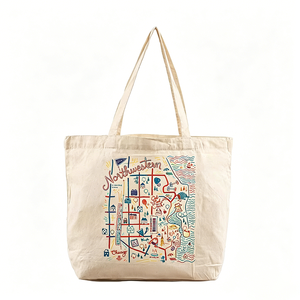 Bolso Grande con Diseño Universitario, Estampado Artístico Personalizado, para Regalo de Graduación, Souvenir, Promoción de Boutique - Product Image 3