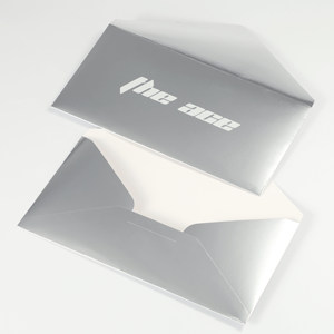 Bán buôn bạc in giấy phong bì sang trọng Matt cán cảm ơn thẻ của bạn giấy phong bì cho doanh nghiệp - Product Image 5