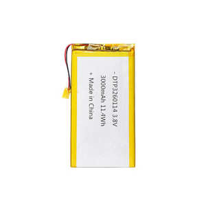 Batería de Iones de Litio de Alto Voltaje 3260114 de 3000mAh y 3.8V para Dispositivos Electrónicos, Recargable, de Polímero, Alta Capacidad - Product Image 1
