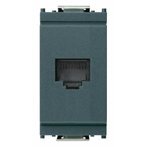 ซ็อกเก็ต RJ11 6/4 สีเทา ความสูง 5.3 ซม. อุปกรณ์เสริมสายไฟ - Product Image 1